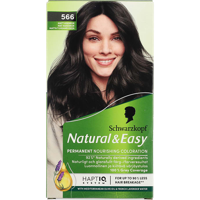 Schwarzkopf Permanent Hårfarve 566 Mat Askbrun