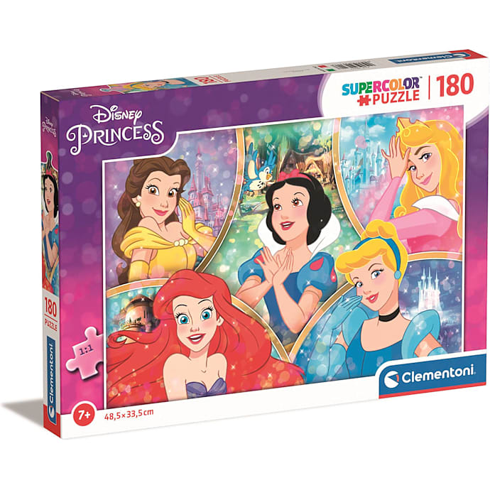 Disney prinsesse puslespil - 180 brikker – produktbillede
