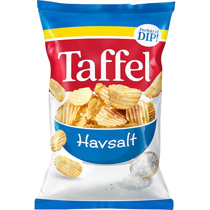 Havsalt chips – produktbillede