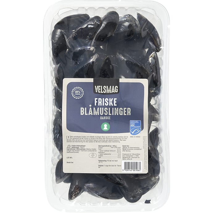 Velsmag Blåmuslinger
