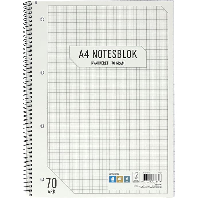 Andre mærker Notesbog A4