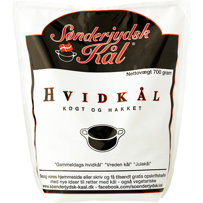 Kogt og hakket hvidkål
