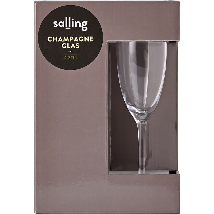 Salling Champagneglas 4-pak