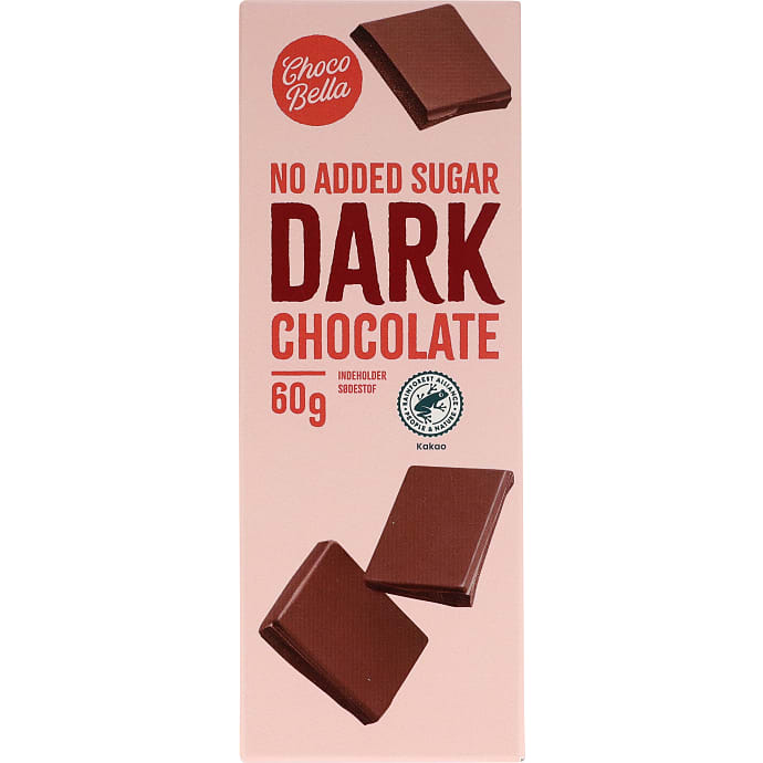 Choco Bella Mørk chokoladeplade 60% kakao