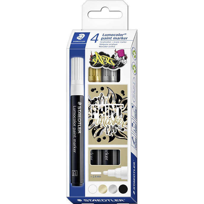 Staedtler paintmarker 4-pak