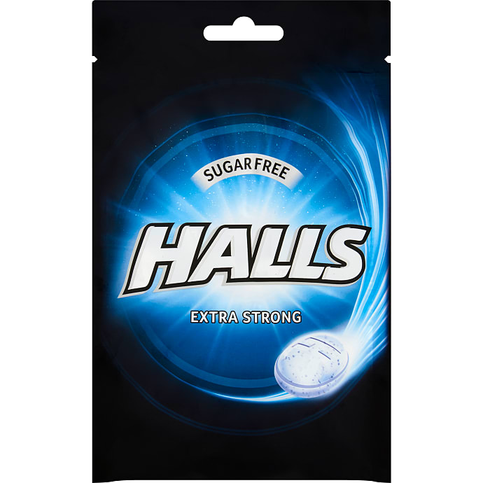Pastiller m. stærk menthol- og eucalyptussmag sukkerfri