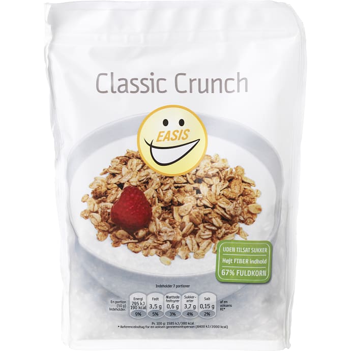 Classic Crunch u. tilsat sukker