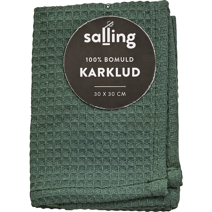Salling karklud - mørkegrøn