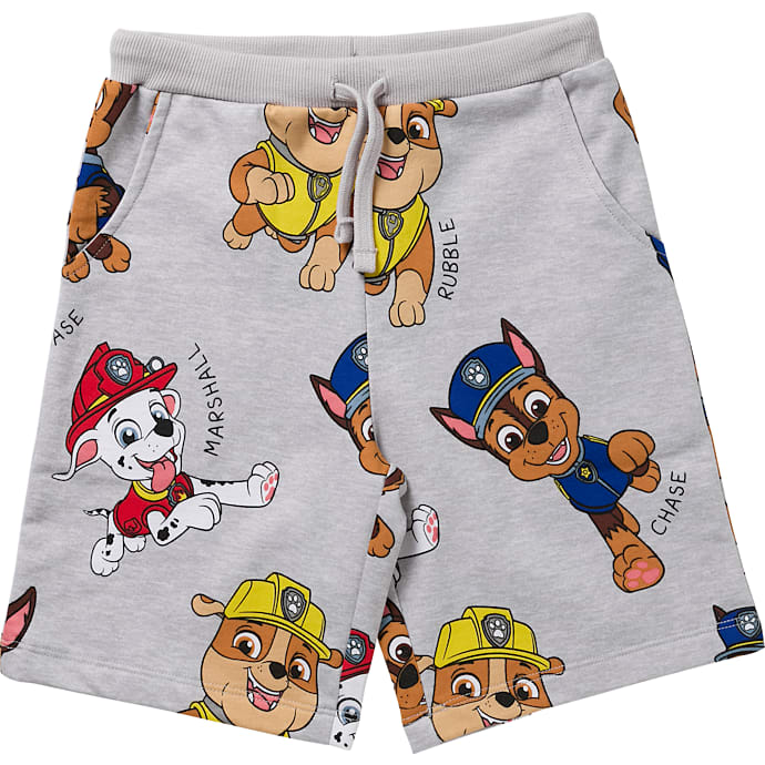 Paw Patrol sweatshorts str. 110/116 - grå