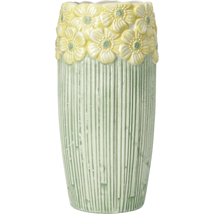 Keramikvase med mønster 21 cm