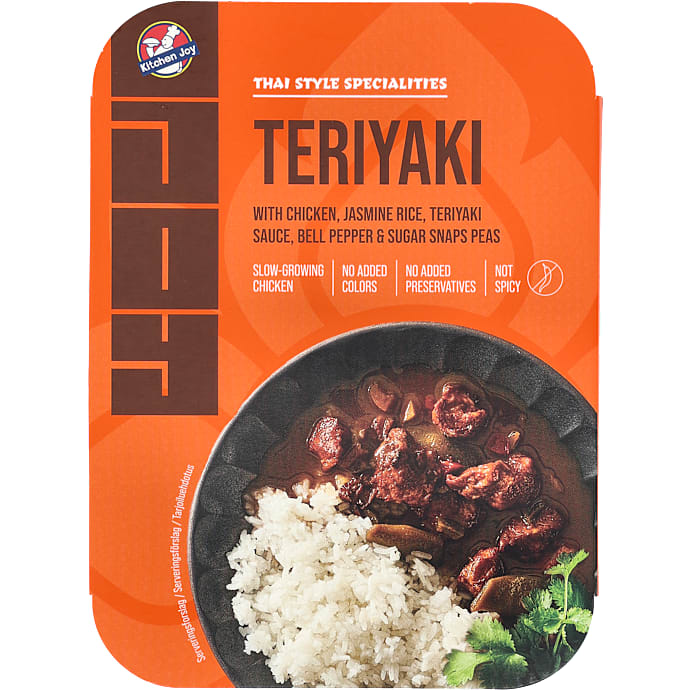 Risret m. teriyaki kylling