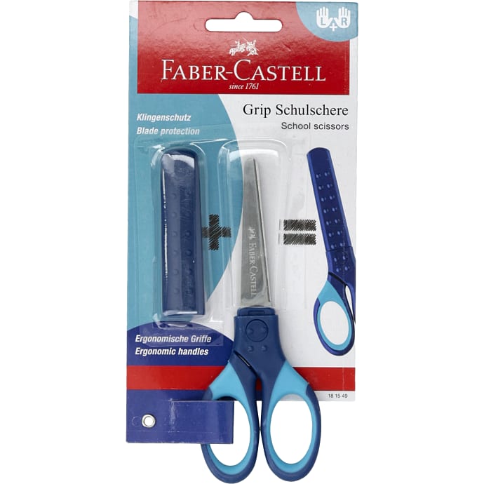 Faber-Castell soft grip børnesaks
