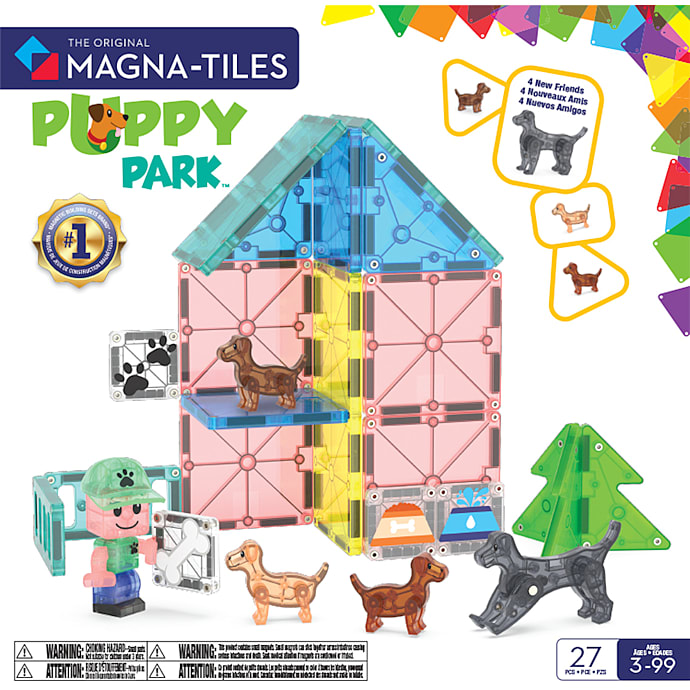 Magna-Tiles magnetisk byggesæt 27 dele