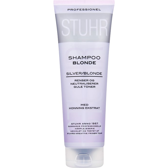 Stuhr Silvershampoo med honningekstrakt 250 ml