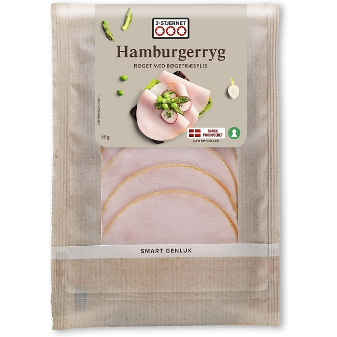 Hamburgerryg i skiver