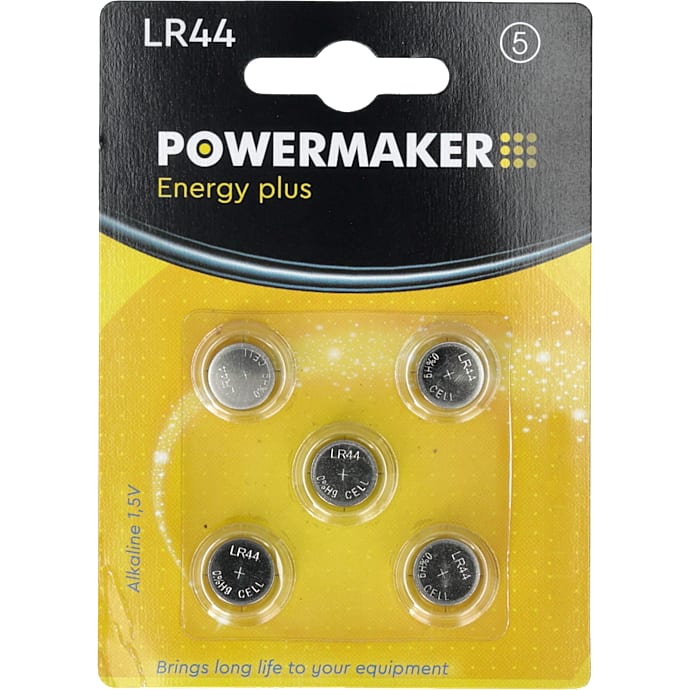 Powermaker Knapcellebatterier LR44