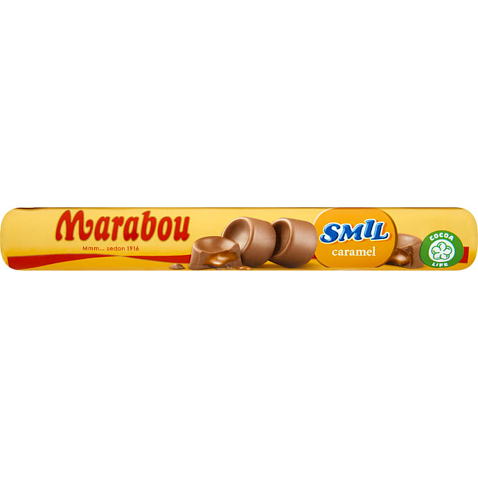 Chokoladelinser m. karamelsmag