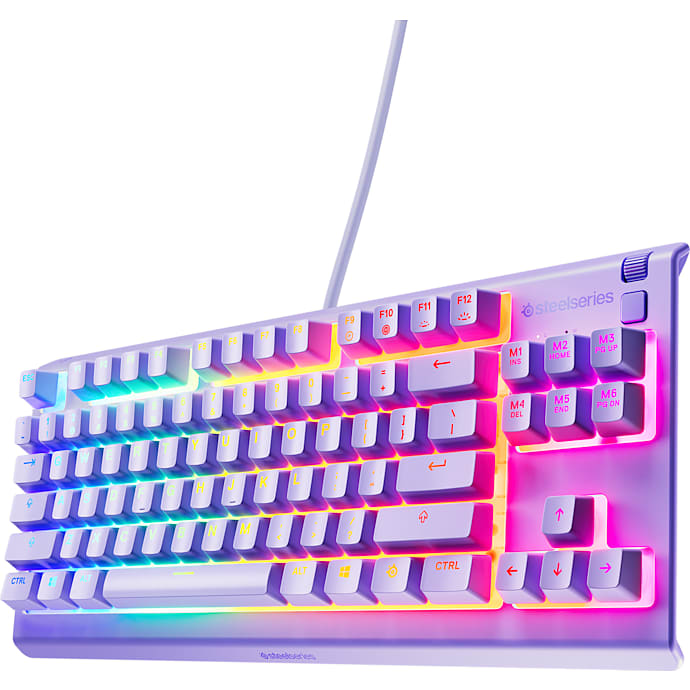 SteelSeries Apex 3 TKL Tastatur Lavender