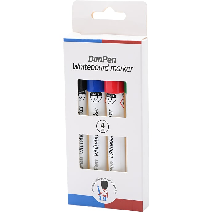 Danpen Whiteboard marker 4-pak