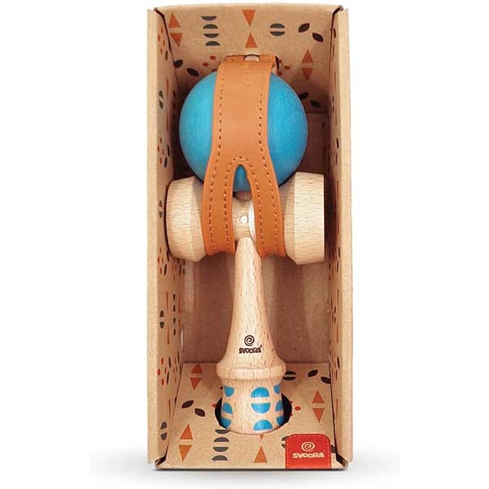 Kendama trælegetøj - blå – produktbillede