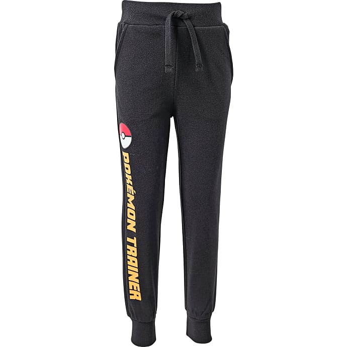 Pokémon sweatbukser str. 110/116 - sort 1 stk.