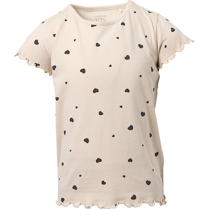 VRS børne T-shirt str. 122/128 - beige