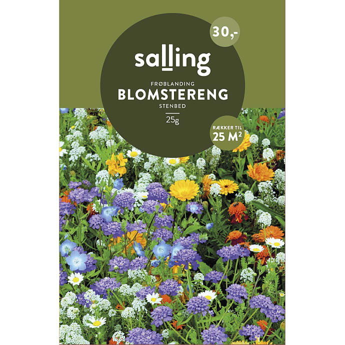 Salling Frøblanding Blomstereng Stenbed