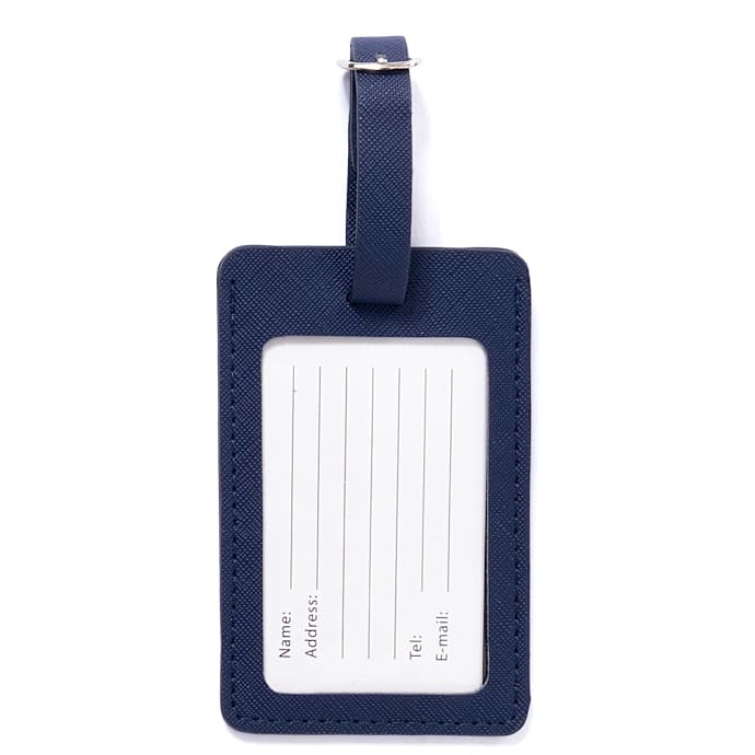 Forcefield bagagemærke med id - navy