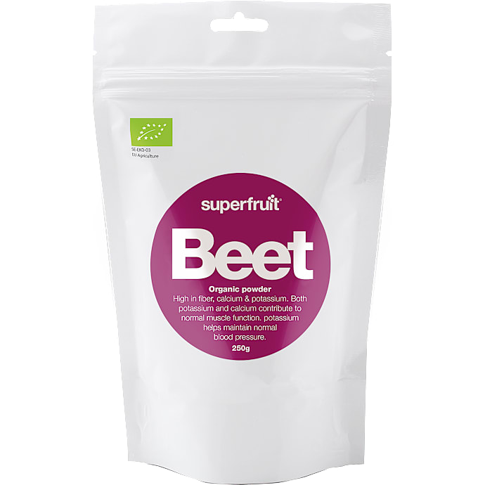 Superfruit Rødbedepulver med Kalium og Kalcium