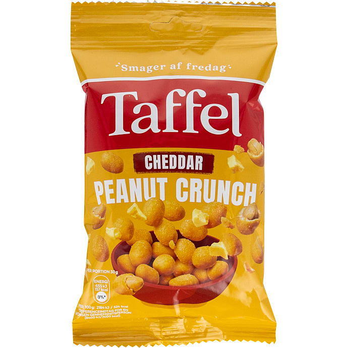 Taffel Peanuts med cheddar smag