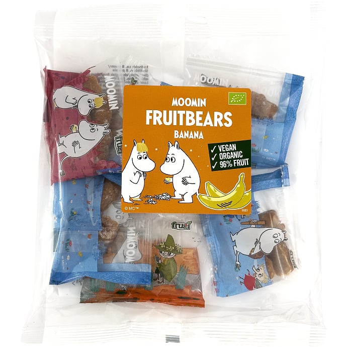 Frugtsnacks m. banan øko