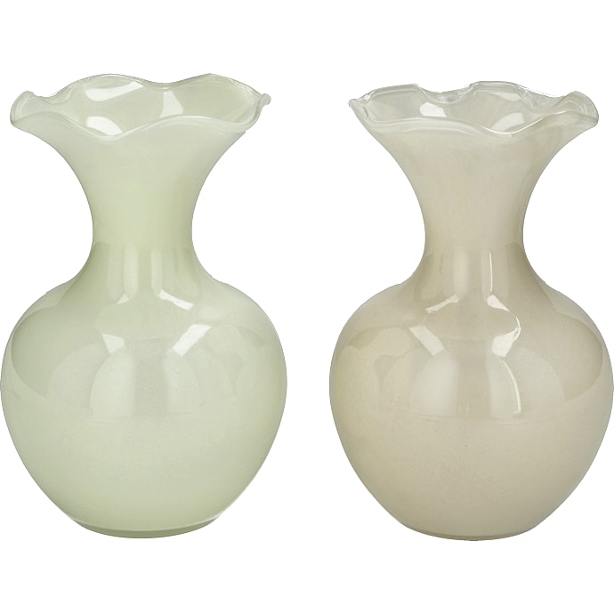 Vase H17 cm assorteret