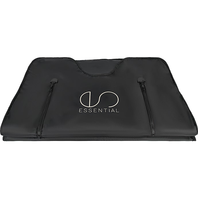 Essential infrarødt saunatæppe - sort