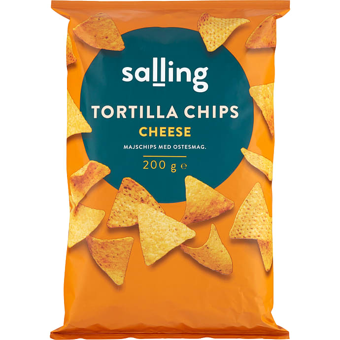 Tortillachips m. ost