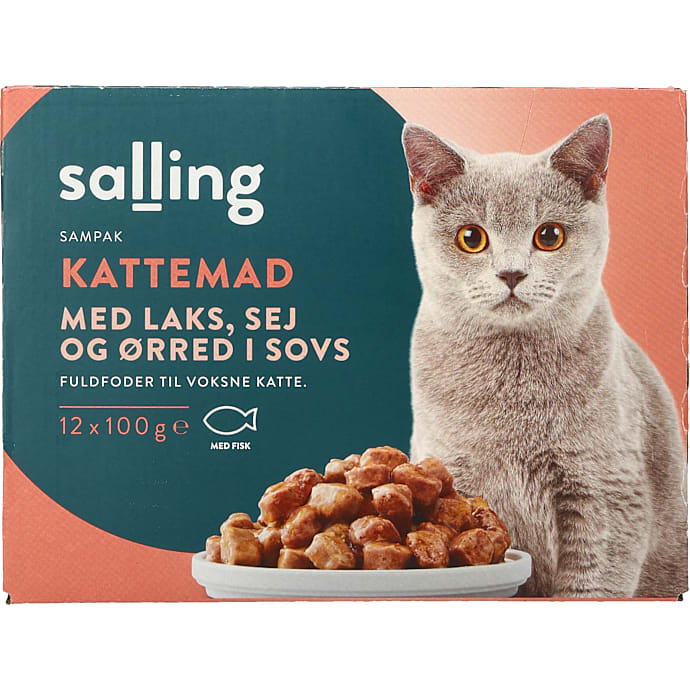 Salling Vådfoder i Sovs med Fisk 1200 g