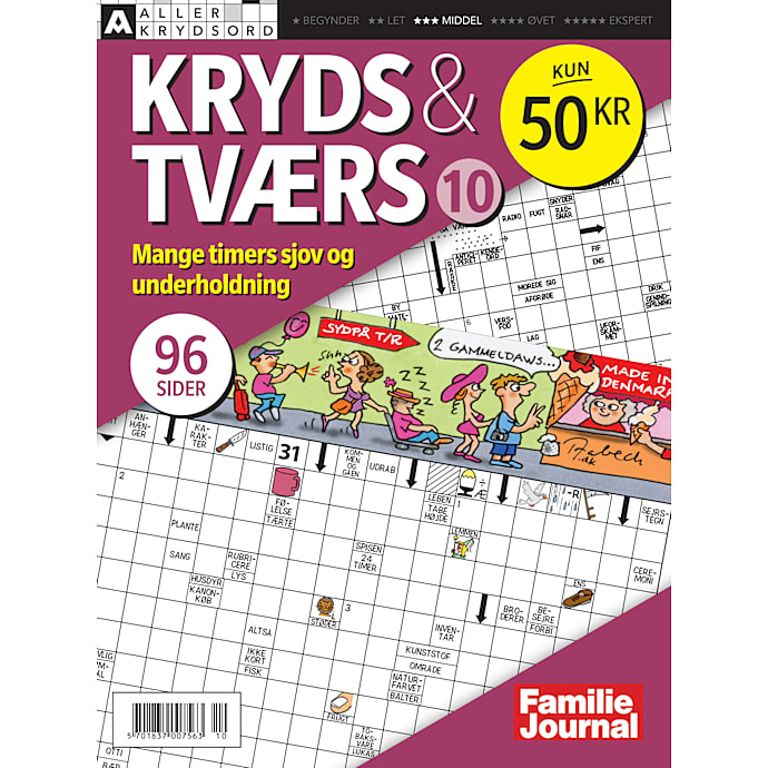 Familie Journal Kryds og tværs 10