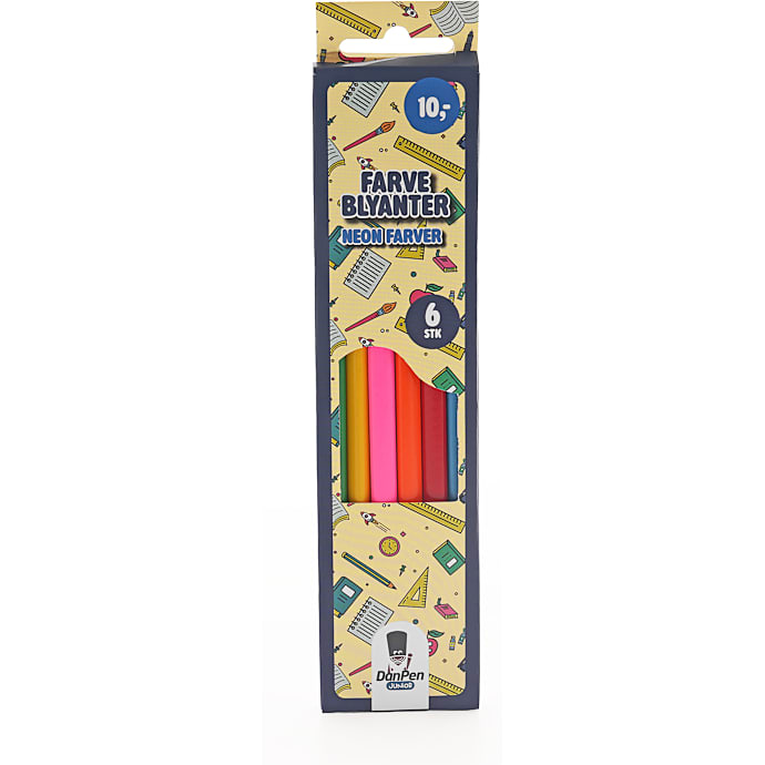 Danpen Junior Farveblyanter Neon