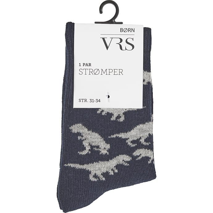 VRS kids strømper str. 31/34 printet