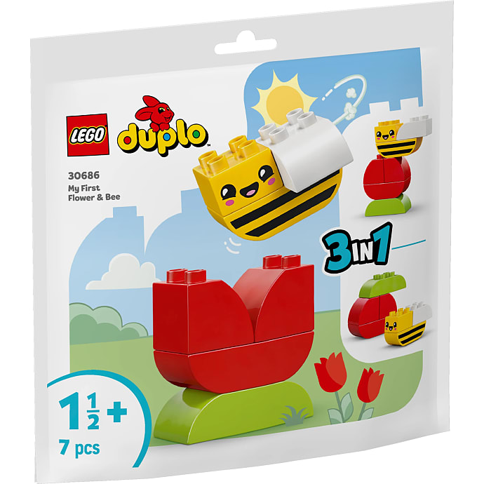 LEGO DUPLO min første blomst og bi 30686