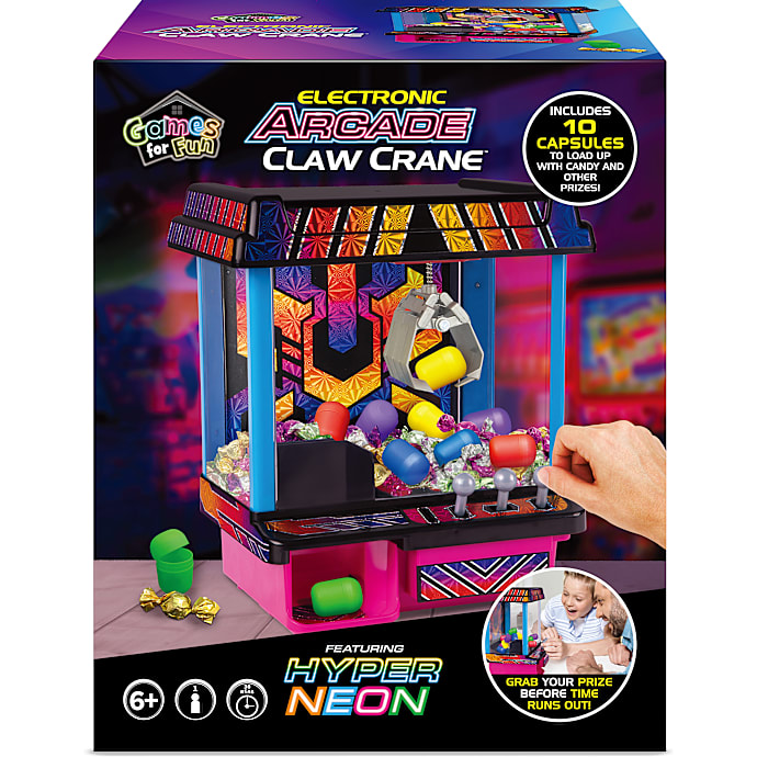 Games for Fun Electronic Arcade kløftkran spil
