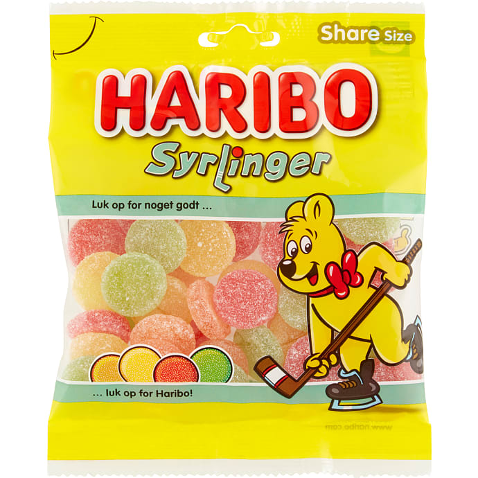 Haribo Syrlinger 120 g