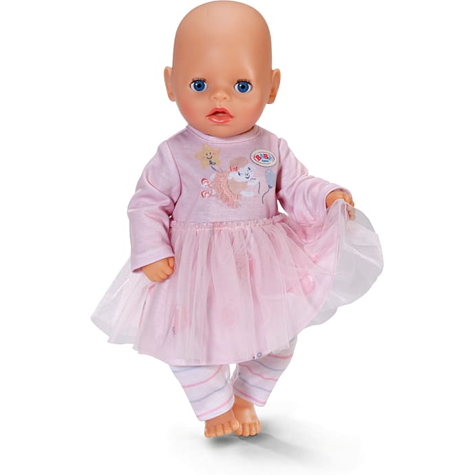 Zapf dukketøj rosa kjole 36 cm