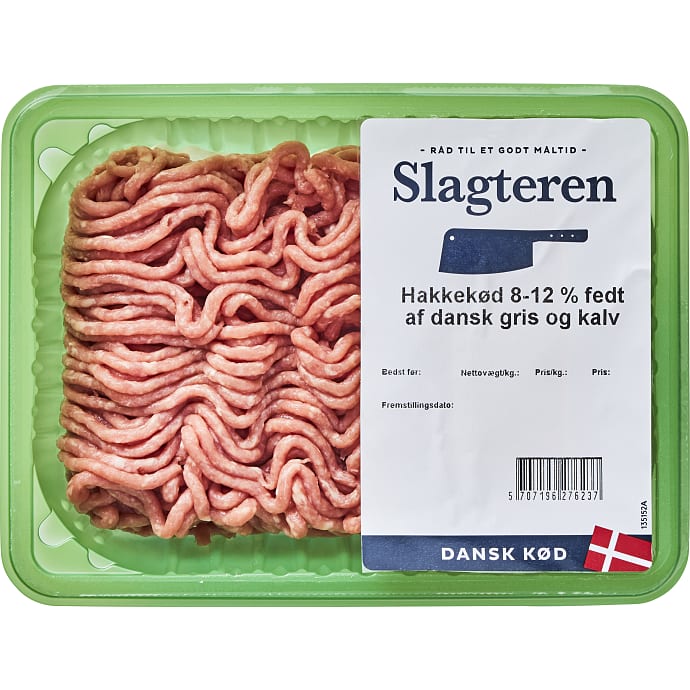 Slagteren Hakket Grise- og Kalvekød