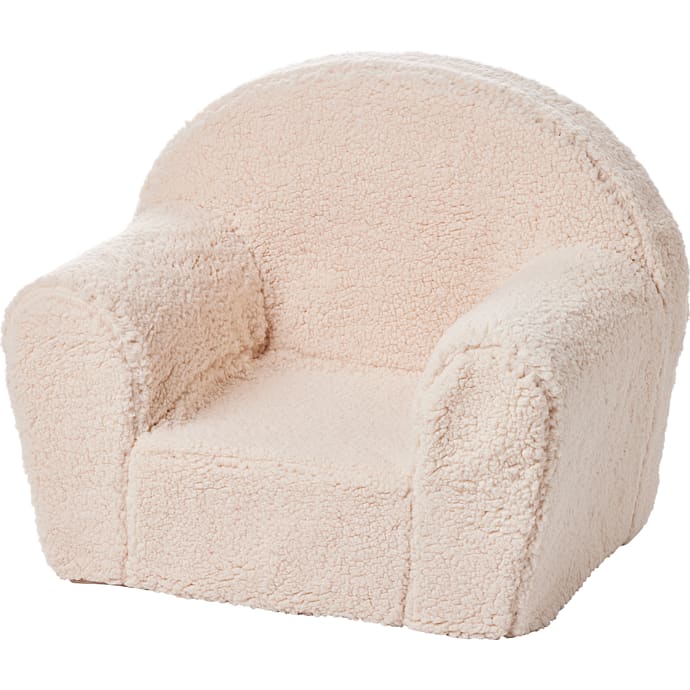 Børnelænestol teddy beige