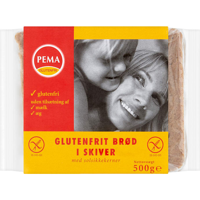 Brød m. solsikkekerner glutenfri