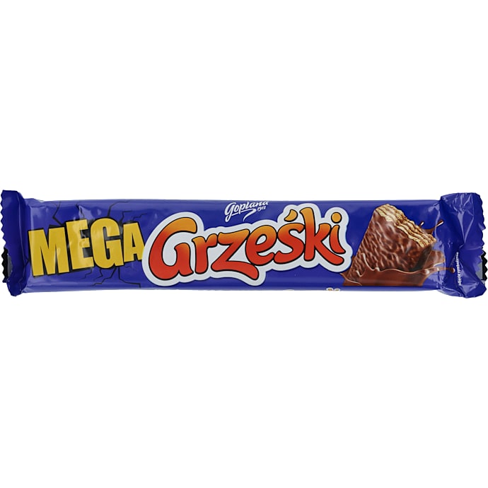 Vafler m. chokoladeovertræk