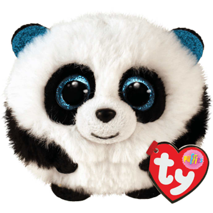 Ty Puffies Bamboo - 9 cm bamse