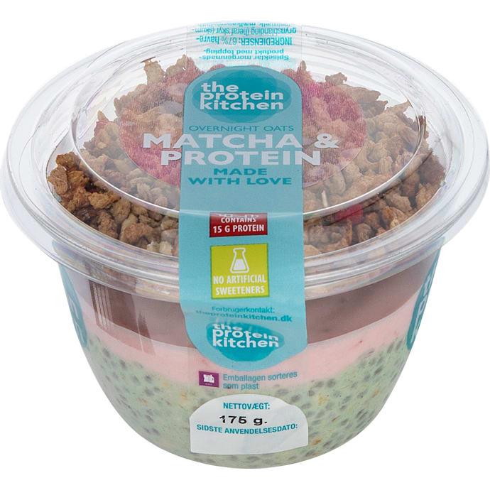 The Protein Kitchen Overnight Oats Matcha