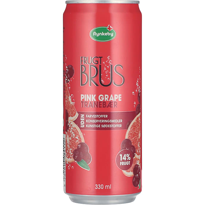 Rynkeby Frugtbrus Pink Grape Tranebær