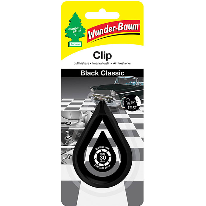 Wunderbaum Clips Black Classic